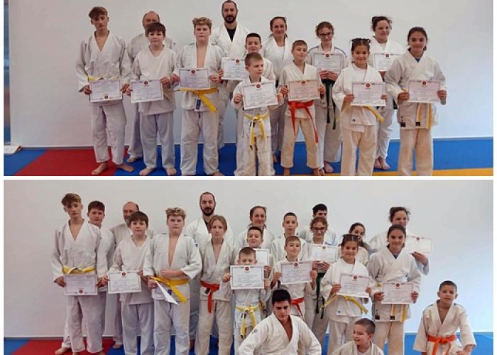 Ju-jitsu övvizsga Marcaliban